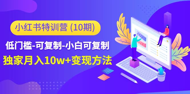 小红书特训营（第10期）低门槛-可复制-小白可复制-久创网