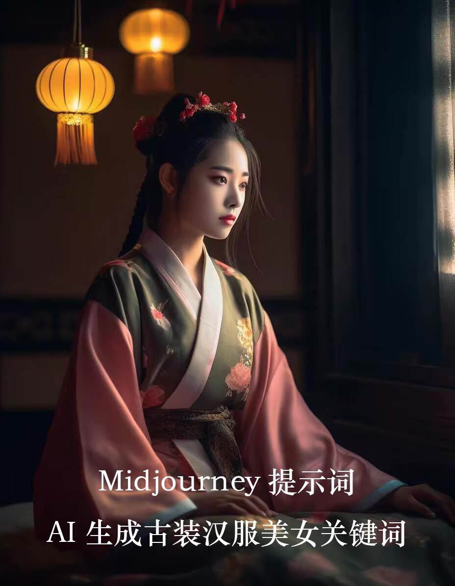 图片[2]-Midjourney关键词-AI生成中国风古装汉服美女人像提示关键词-久创网