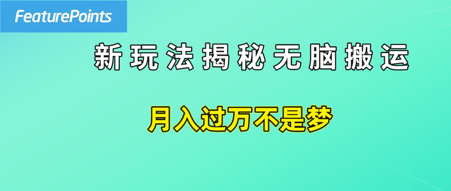 简单操作，每天50美元收入，搬运就是赚钱的秘诀！-久创网