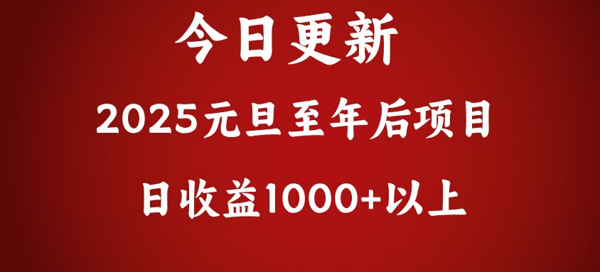 翻身项目，日收益1000+以上-久创网