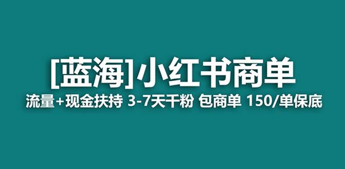 最强蓝海项目，小红书商单！长期稳定，7天变现，商单分配，月入过万-久创网